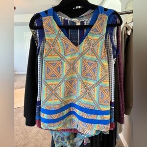 Summer floral tank top